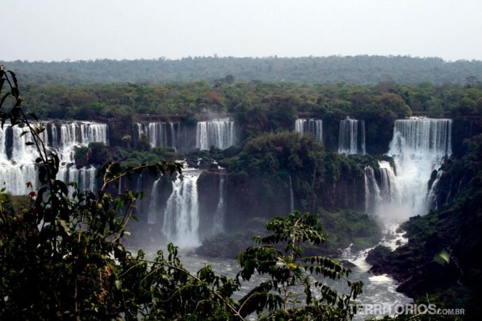 Cataratas vistas do lado brasileiro