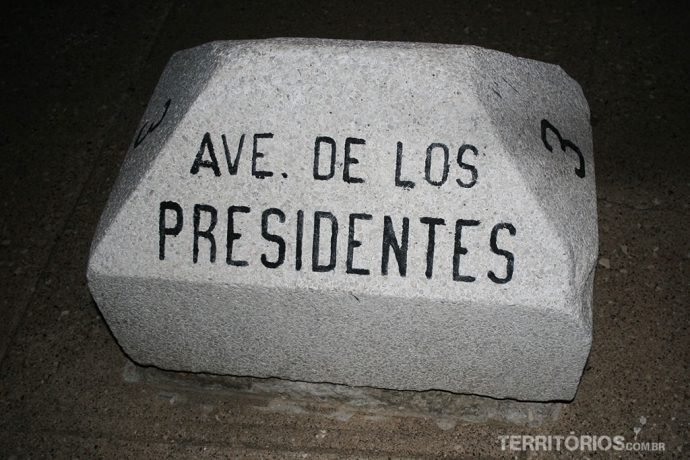 Placa de rua