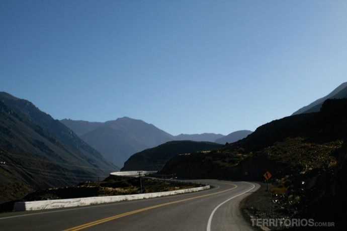 Ruta 7 entre Mendoza e Santiago