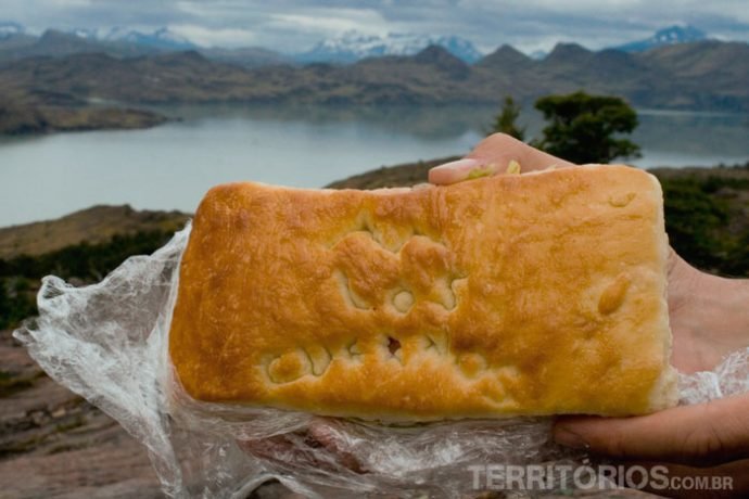 Lanche de trilha customizado