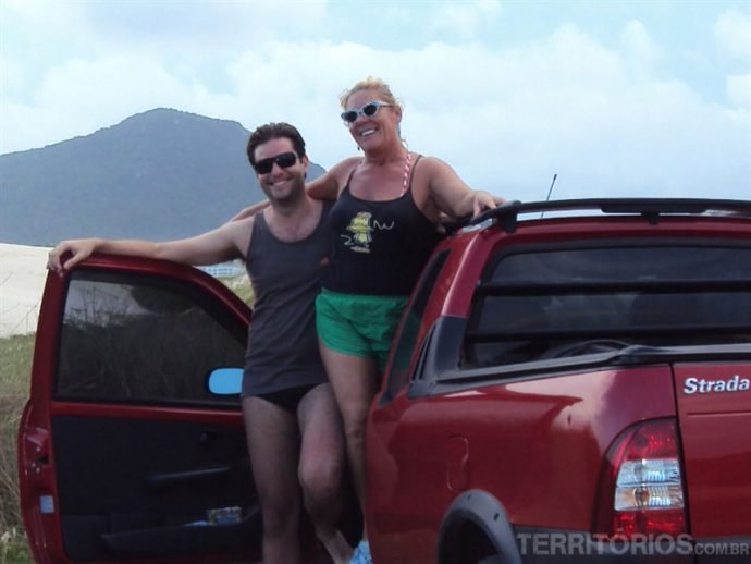 Nas dunas do Santinho