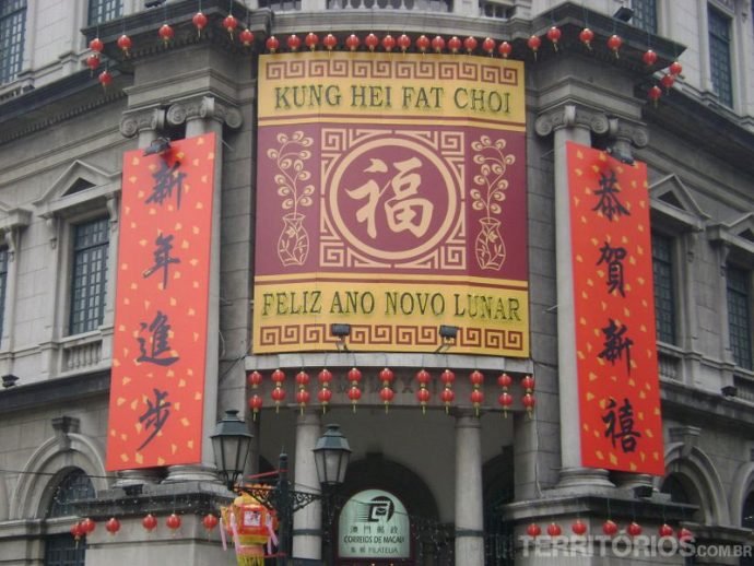 ano novo em Hong Kong