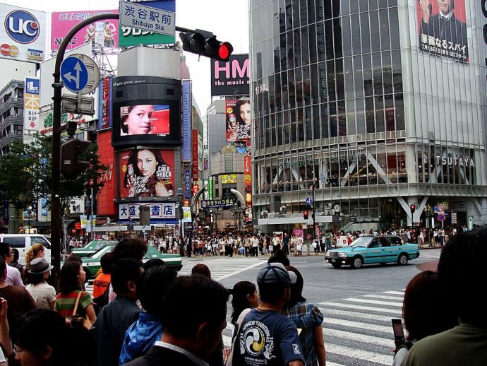 Shibuya, o cruzamento mais famoso do mundo fica em Tokyo