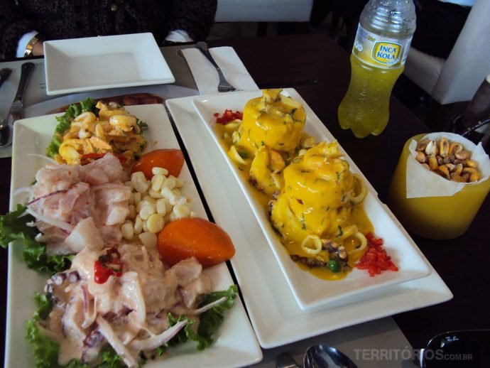 Delicias da culinária local