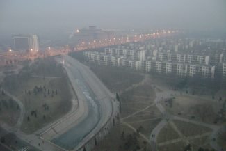 Vista de Tangshan, a capital da porcelana chinesa