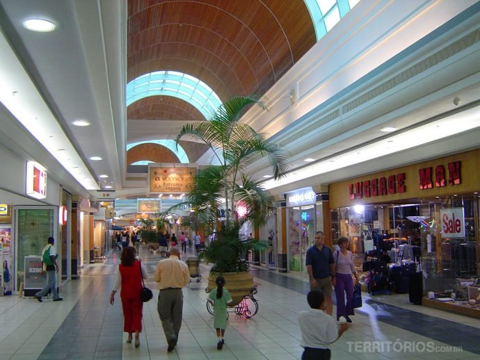 Um dos tantos Shopping Centers