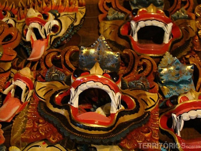 Artesanato encanta nas primeiras impressões de Bali