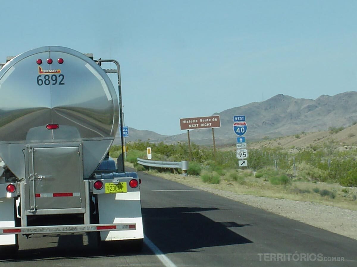 América de caminhão