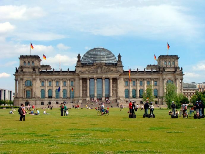 Reichstag, sede do parlamento alemão