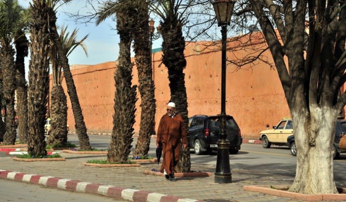 Marrakech com a bagagem