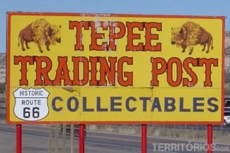 Tepees na Route 66