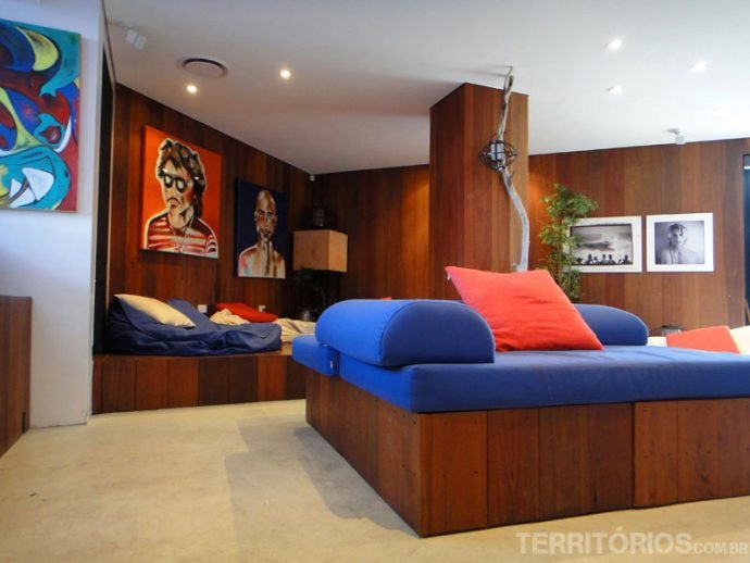 Lounge do hostel
