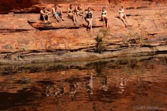 tour econômico no outback