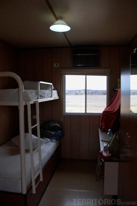 A cabine para dormir
