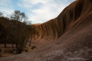 Wave Rock, rocha com formato de onda na Western Australia