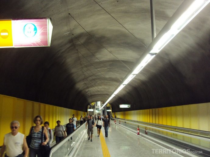 E o metrô chegou a Ipanema!