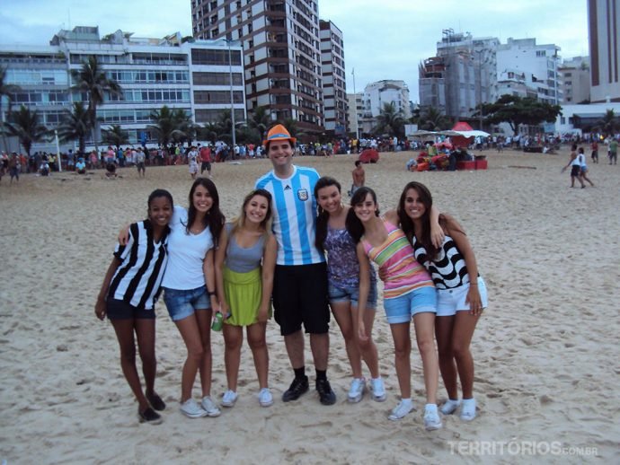 Sim, as brasileiras adoram os argentinos!