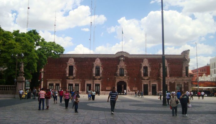 Palácio do Governo, no Centro Histórico de Aguascalientes