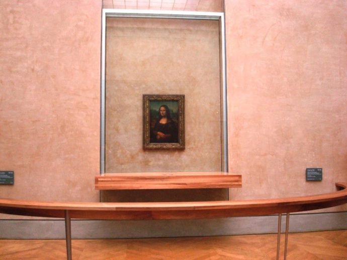 A Monalisa, de Leonardo da Vinci em Paris