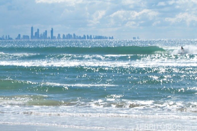 Surfers Paradise vista de Coolangatta