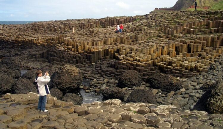 Giant’s Causeway na Irlanda do Norte