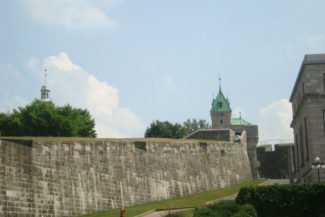 Parte das muralhas