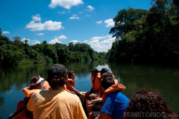Passeio ecológico no Parque Nacional del Iguazú