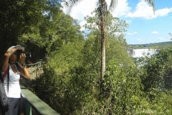Panorâmica das Cataratas em Foz do Iguaçu