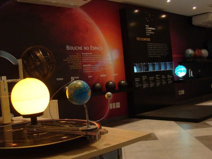 Exposição no Polo Astronômico de Itaipu