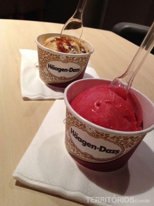 O maravilhoso sorvete suíço