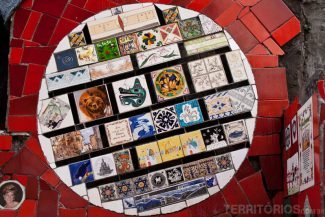 Detalhes nos azulejos