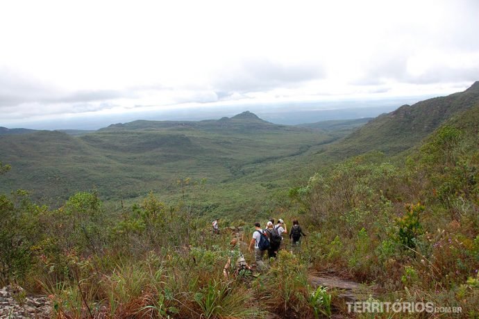 O fim do trekking no Vale do Pati