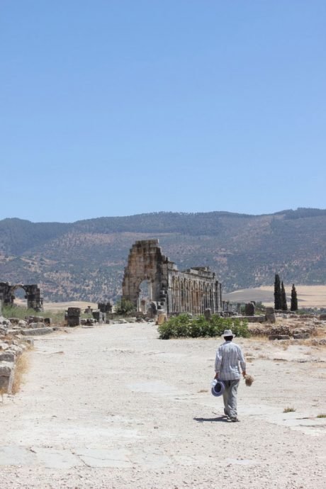 Passear por Volubilis é um programa imperdivel para quem visita as cidades de Meknez e Fez no Marrocos