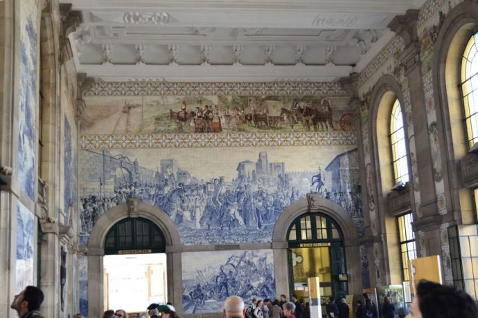 Prédio histórico na Estação São Bento