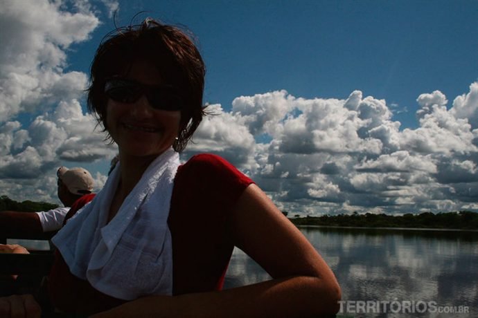 Passeando de barco
