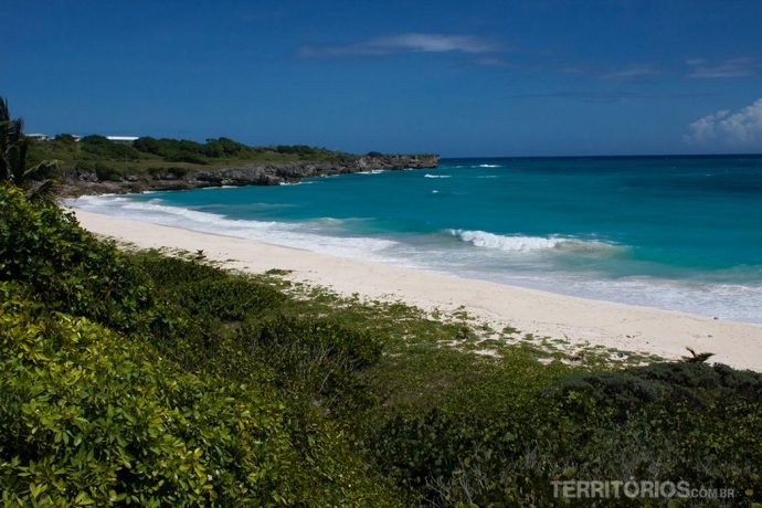 Praias perfeitas em Barbados