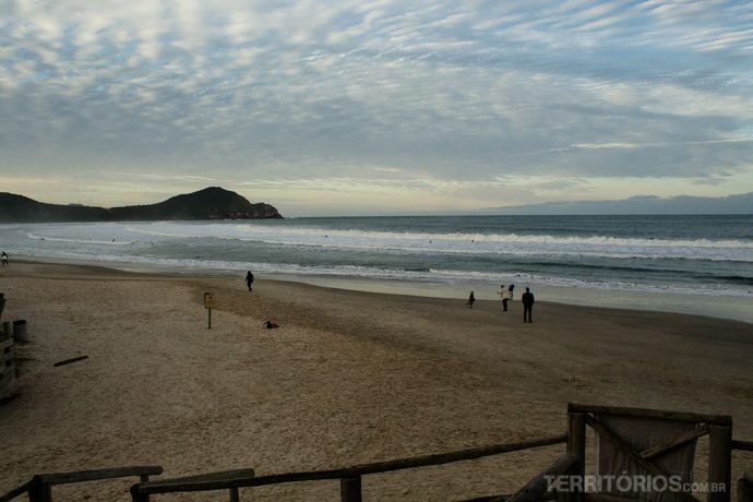Praia do Rosa canto sul