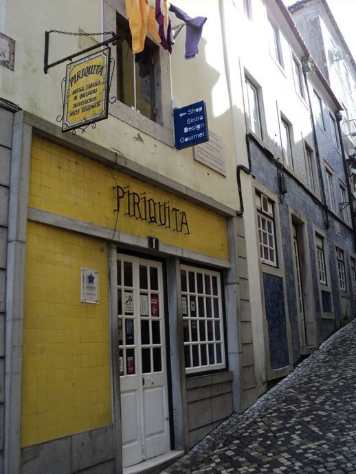 Doces portugueses deliciosos em Sintra