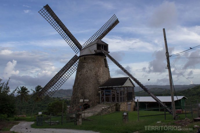 O que fazer em Barbados: visitar um moinho