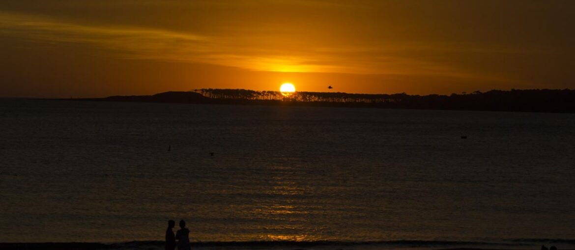 Pôr do sol em Punta
