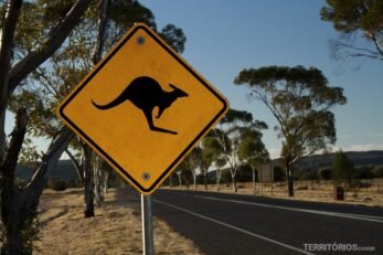 Estrada no Outback ilustra "Melhores fotos Austrália"