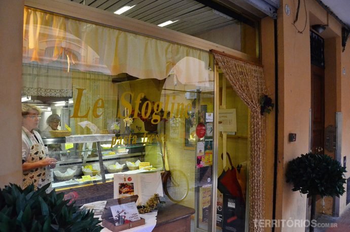 Fachada Le Sfogline