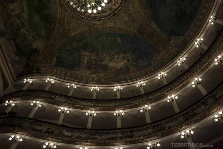 Interior do Teatro Amazonas, Manaus