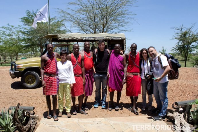 Boas vindas em Maasai Mara