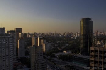 Região Sudeste do Brasil: vista para Av. Faria Lima, São Paulo