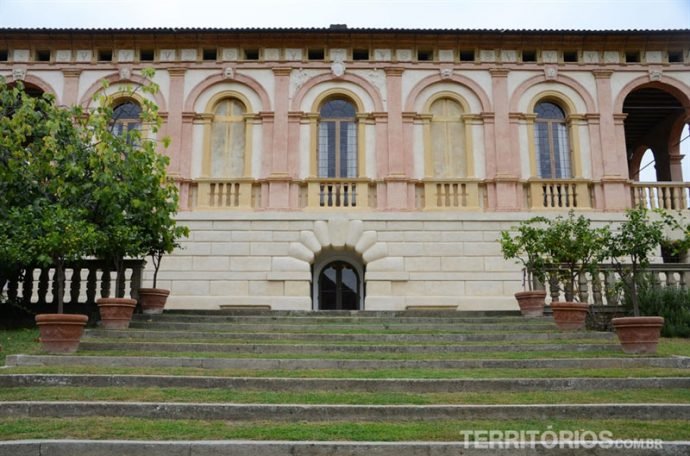 Arquitetura preservada em Villa dei Vescovi