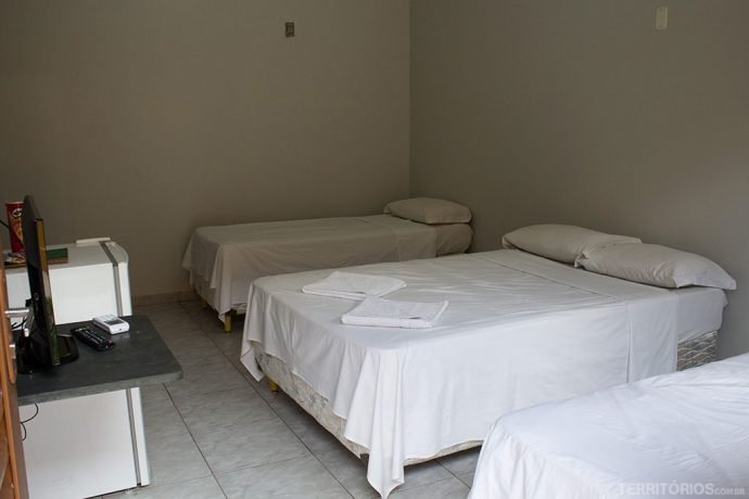 Meu quarto na Pousada do Lajes