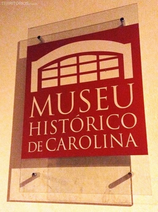 Fachada do Museu Histórico de Carolina inaugurado dia 15 de julho deste ano