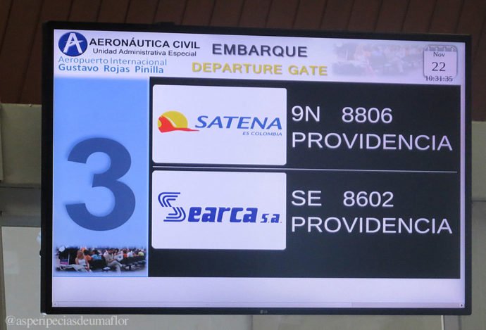 Duas empresas aéreas levam para Providência