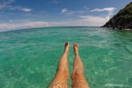 Crab Cay, a ilha da beleza